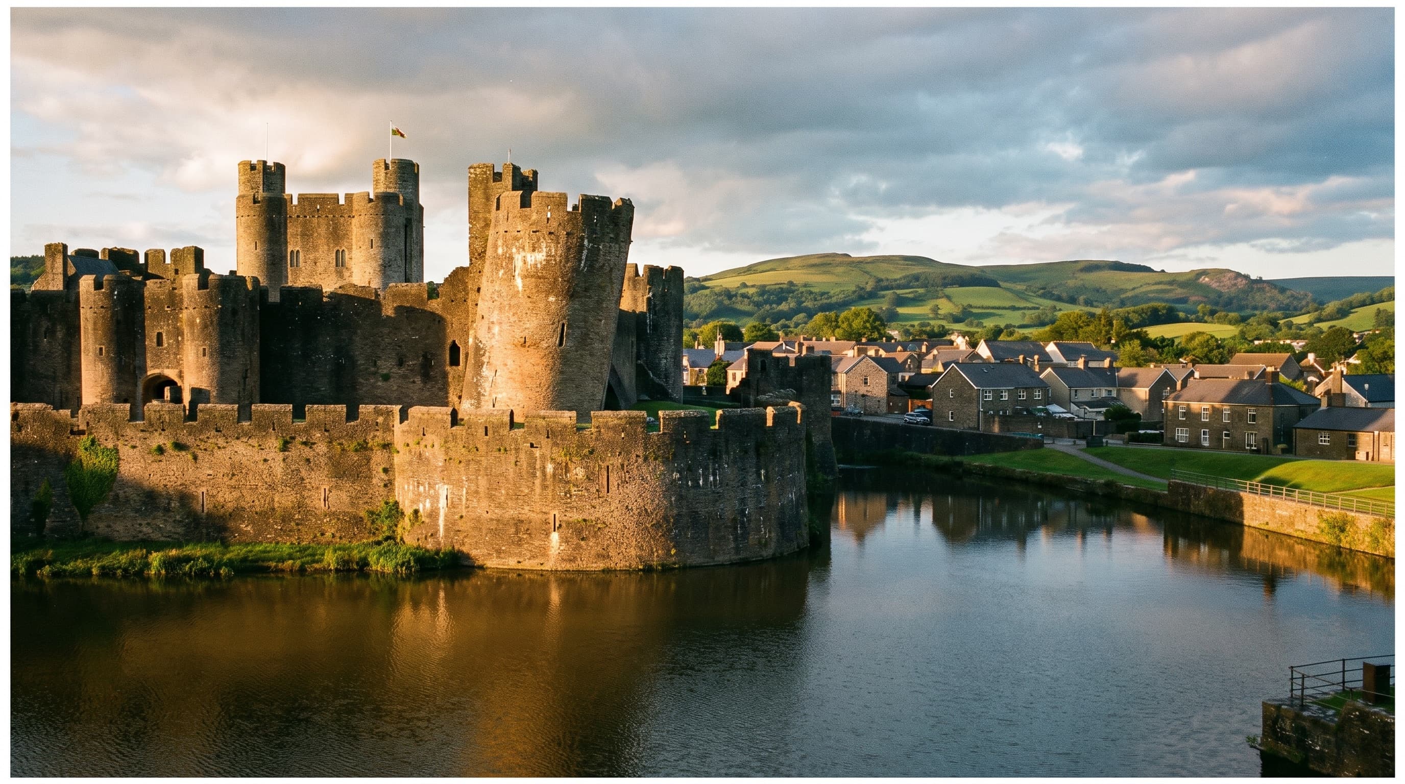 Houses in Caerphilly, South Wales